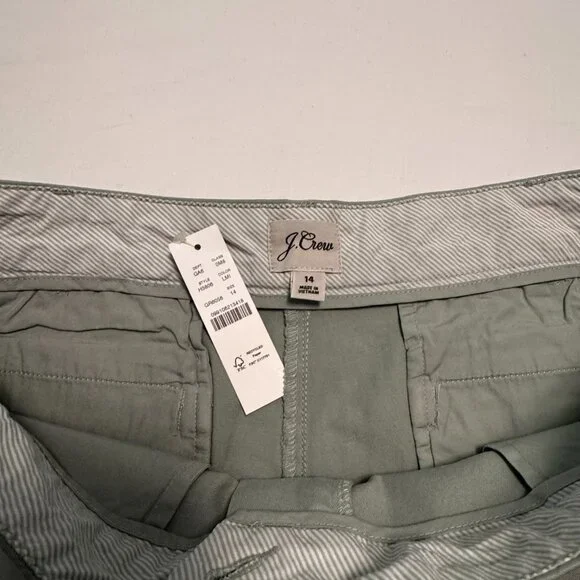 J.Crew 4" Stretch Chino Shorts - Size 14 - MF0245 - Picture 6 of 8